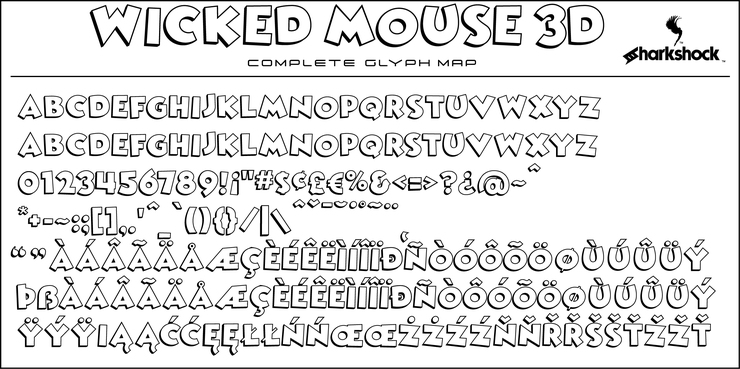 Wicked Mouse字体 4