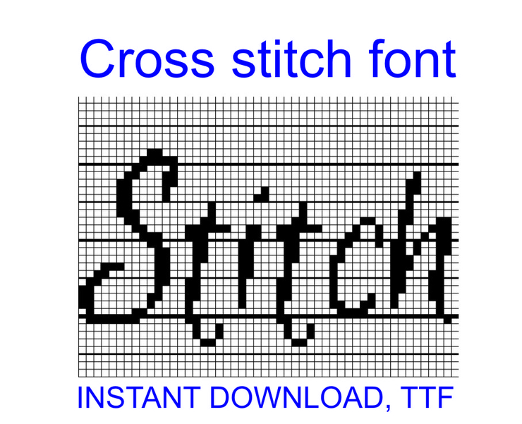 CrossStitch字体 2