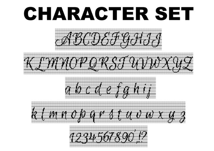 CrossStitch字体 3