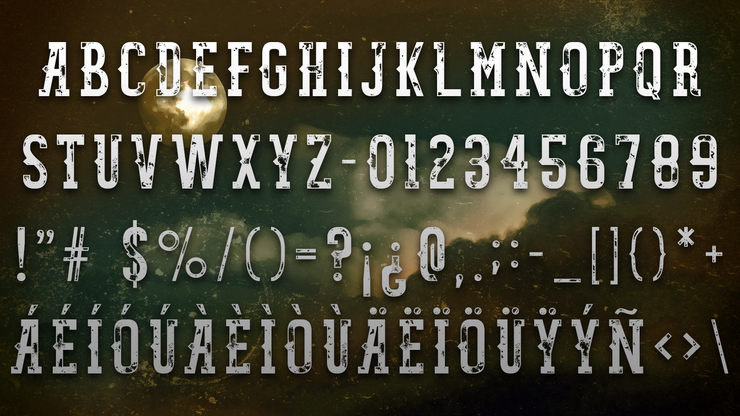 Dusk Dismantled字体 2