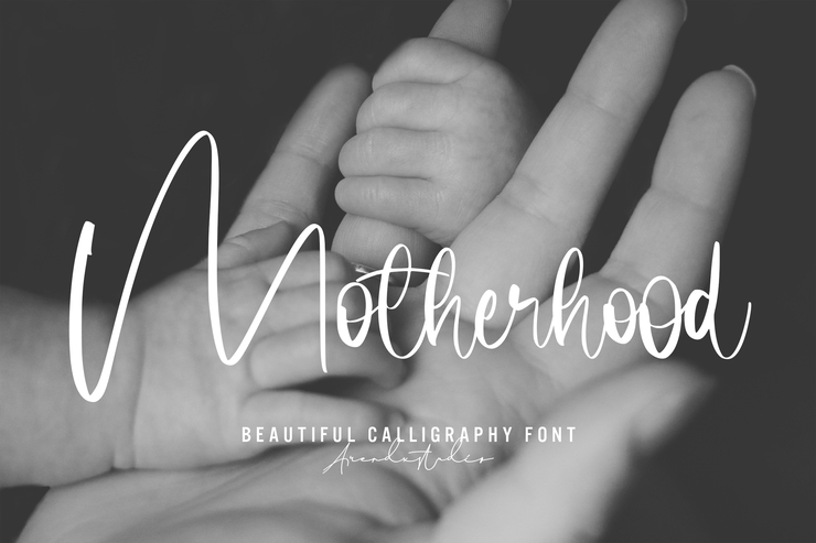 Motherhood字体 6