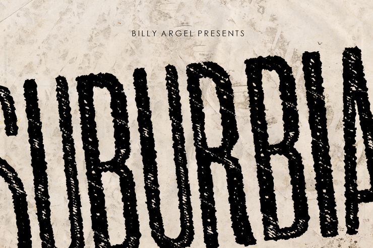 SUBURBIA字体 4