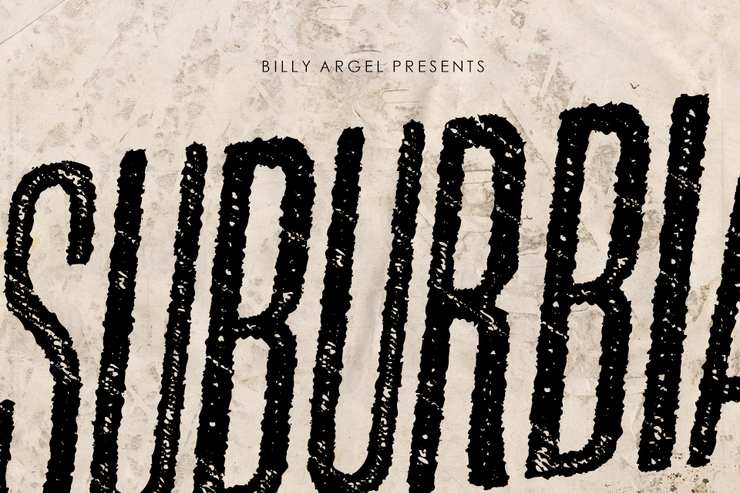 SUBURBIA字体 5