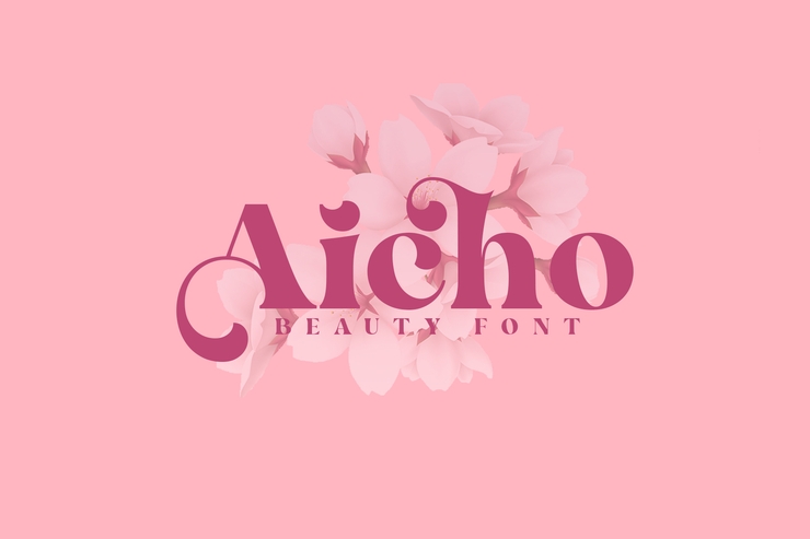 Aicho字体 3