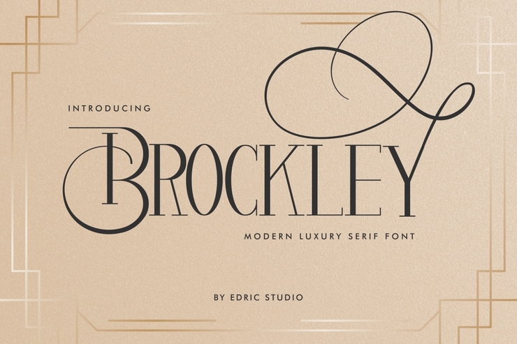 Brockley字体 1