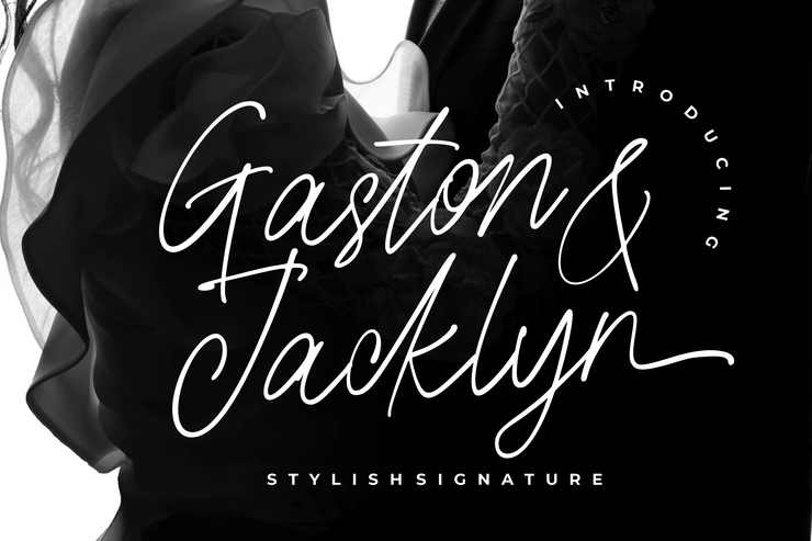 Gaston & Jacklyn字体 2