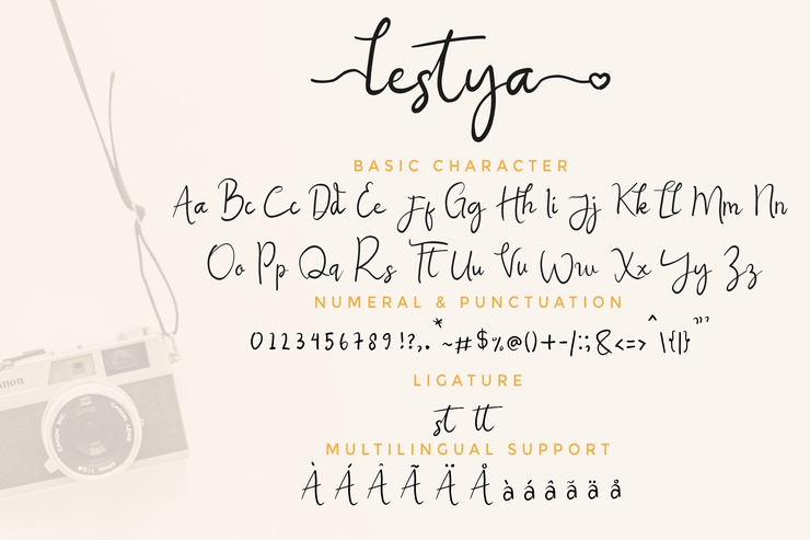 lestya字体 7