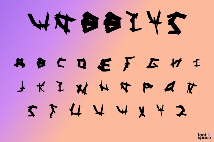 Wobblys字体 1