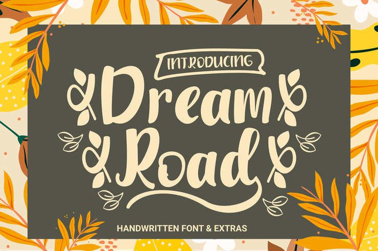 Dream Road字体 8