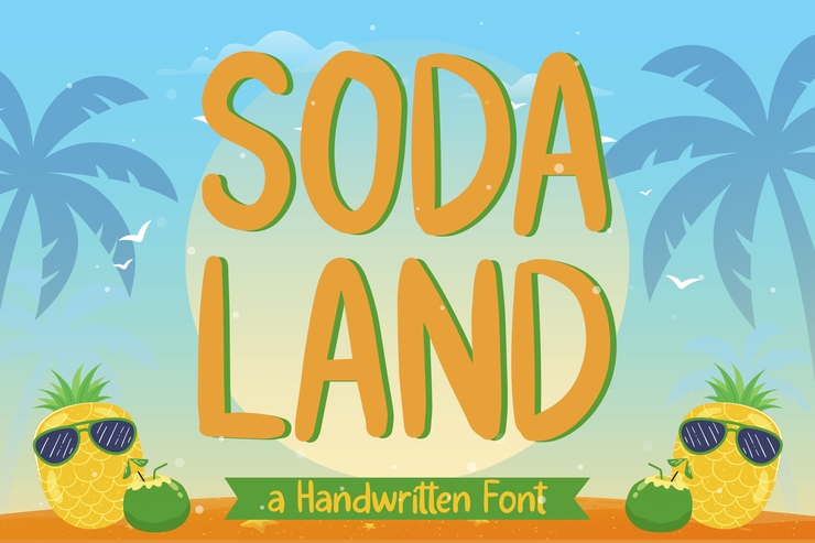 Soda Land字体 5