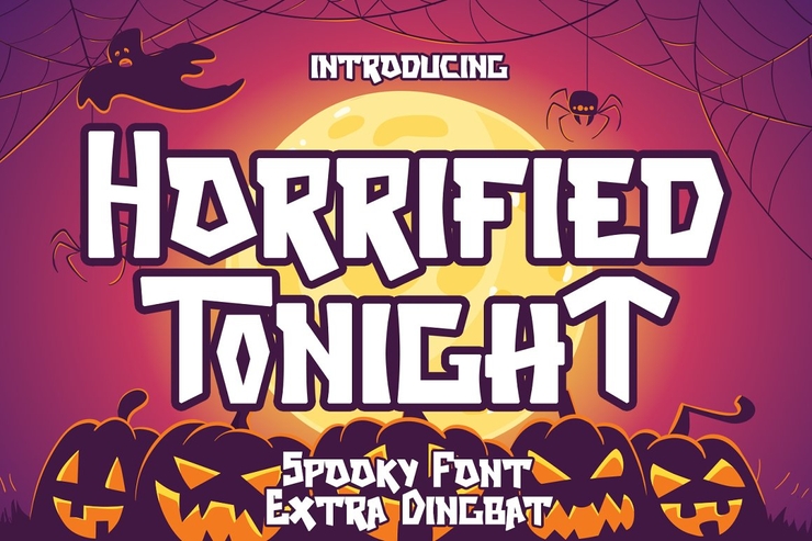 Horrified Tonight字体 8