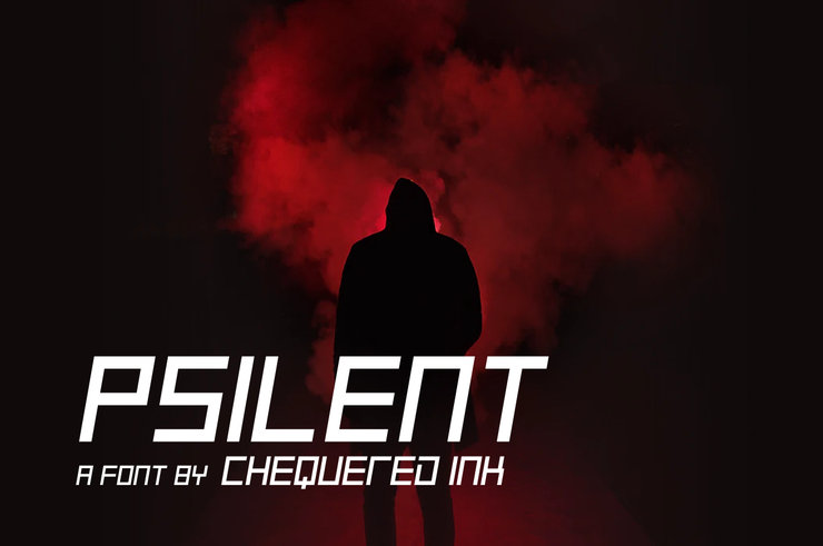 Psilent字体 1