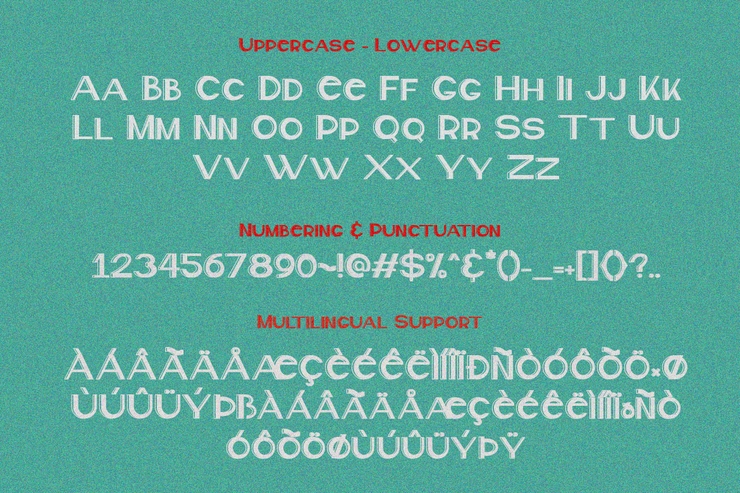 Shalto字体 5