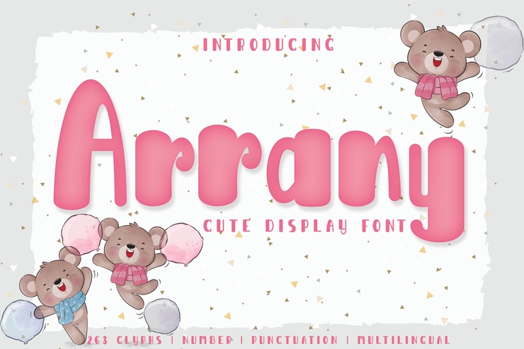 Arrany字体 4