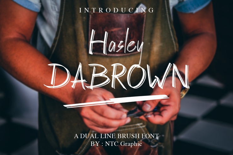 Hasley Dabrown字体 1