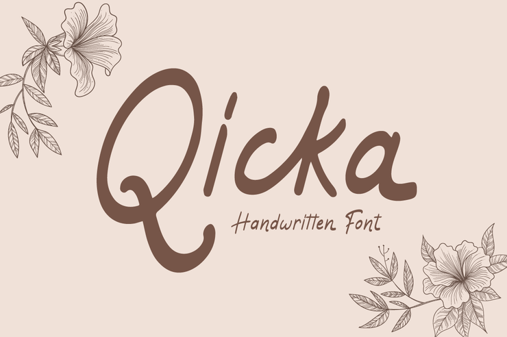 Qicka字体 1