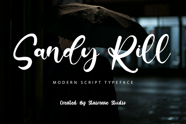 Sandy Rill字体 1