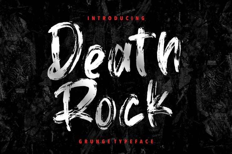 Death Rock字体 3