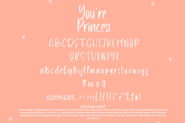 Youre Princess字体 1