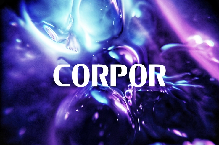 CORPOR字体 5