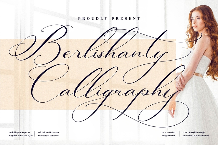 Berlishanty Calligraphy字体 4