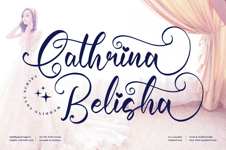 Cathrina Belisha字体 5
