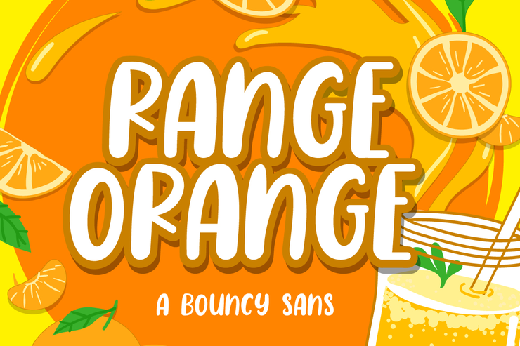 Range Orange字体 3