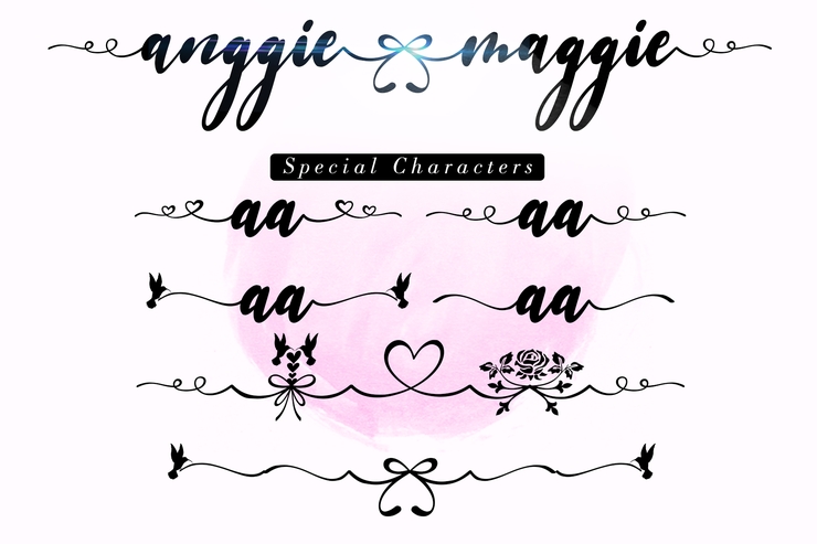 Anggie Maggie字体 1