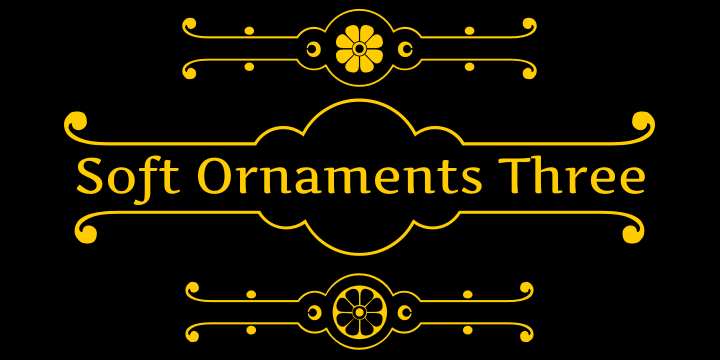 Soft Ornaments Three字体 1