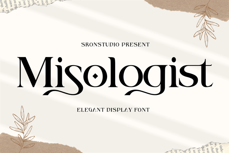 Misologist字体 5
