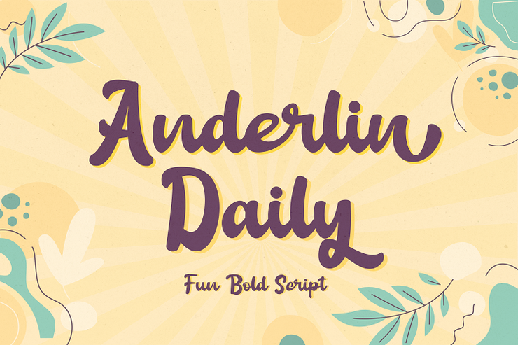 Anderlin Daily字体 2