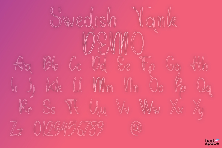 Swedish Tank字体 1