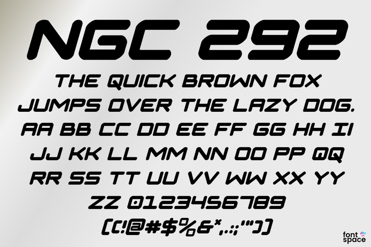 NGC 292字体 3