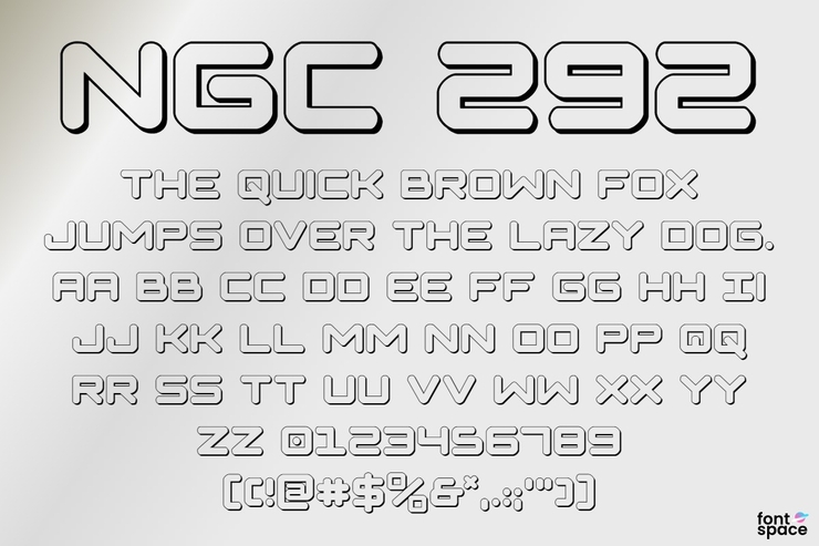 NGC 292字体 6