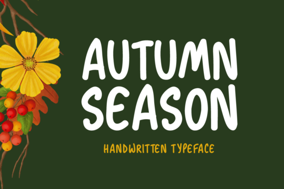 Autumn Season字体 1