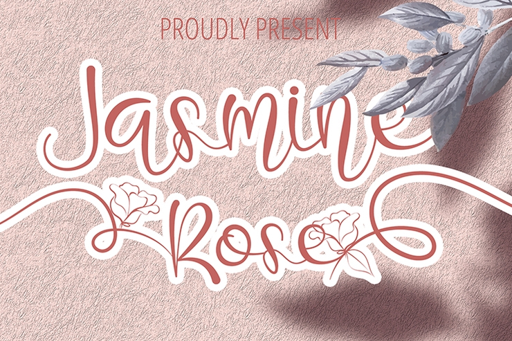 Jasmine Rose字体 1