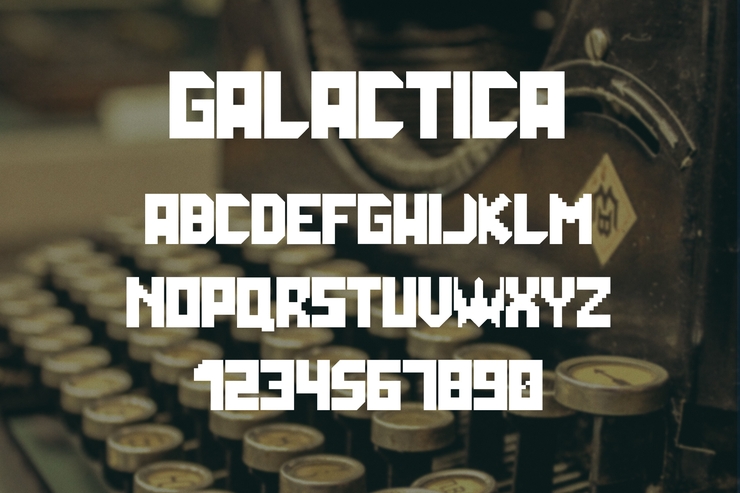 Galactica Grid字体 7