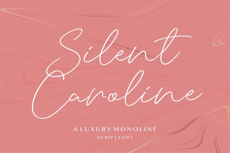 Silent Caroline字体 1