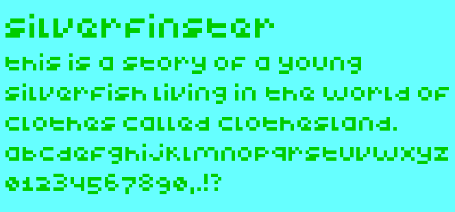 Silverfinster字体 1