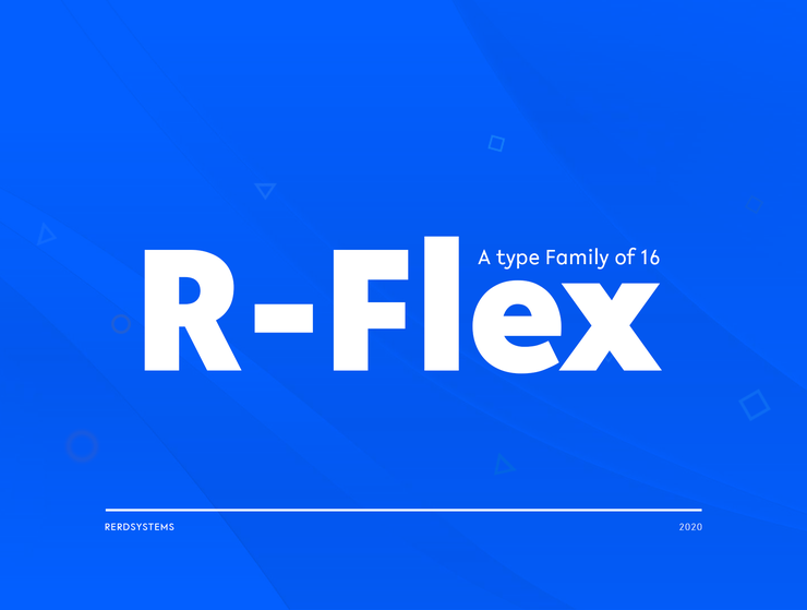 R-Flex字体 3