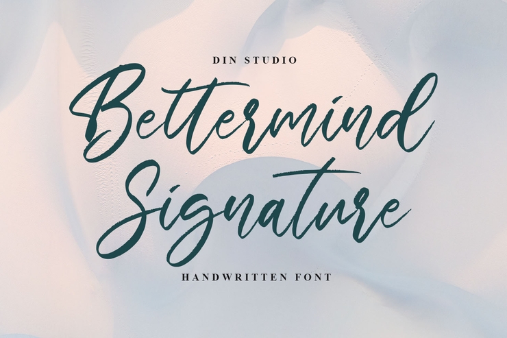 Bettermind Signature Personal U字体 1