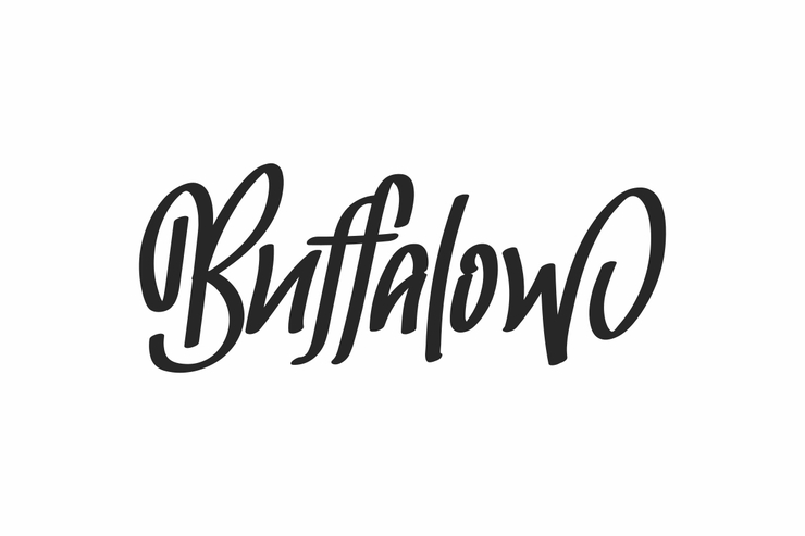 Buffalow字体 1