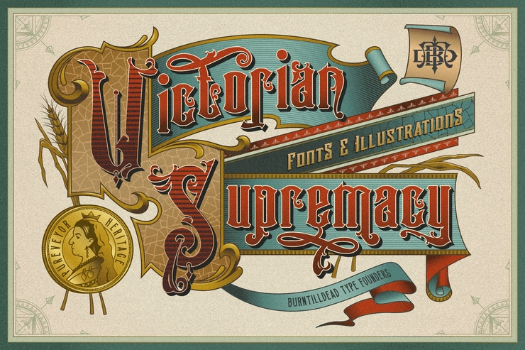Victorian Supremacy Demo Ver.字体 1