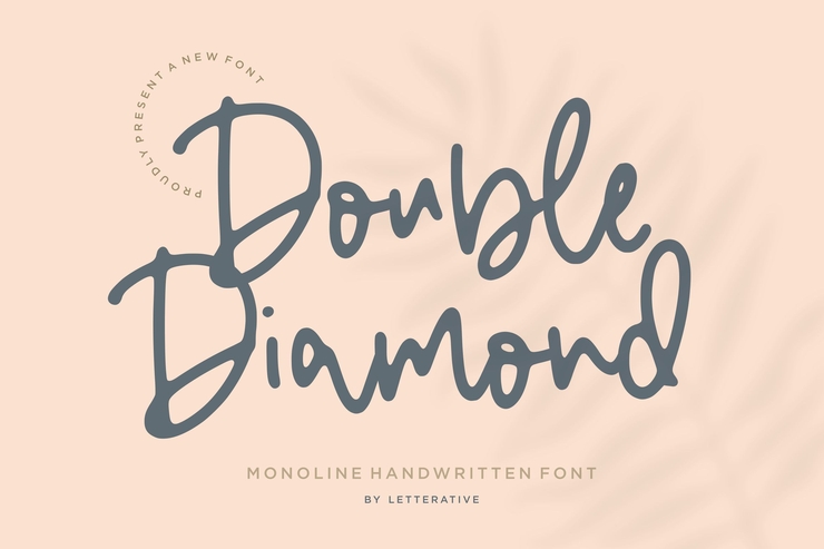 Double Diamond字体 1