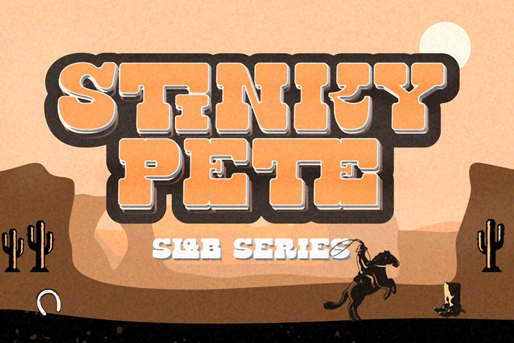 Stinky Pete字体 1