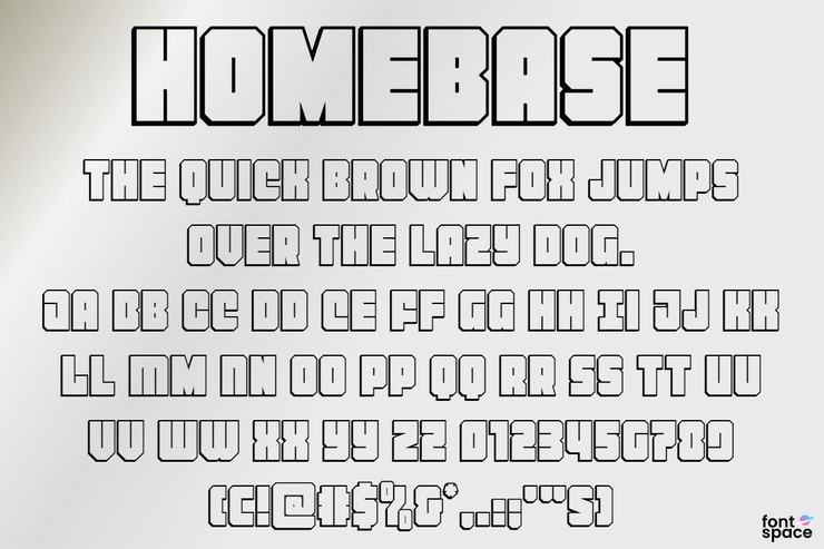 Homebase字体 2