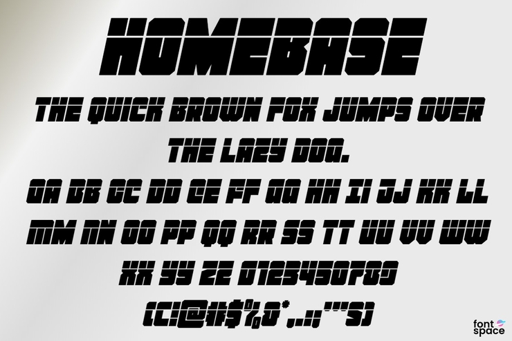 Homebase字体 3