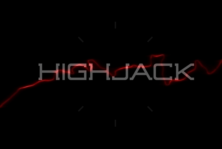 Highjack字体 1