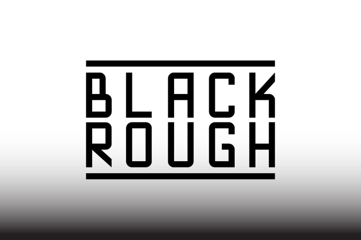 Blackrough字体 6