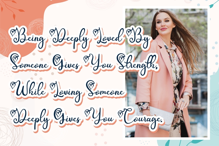 Melly Beauty字体 1